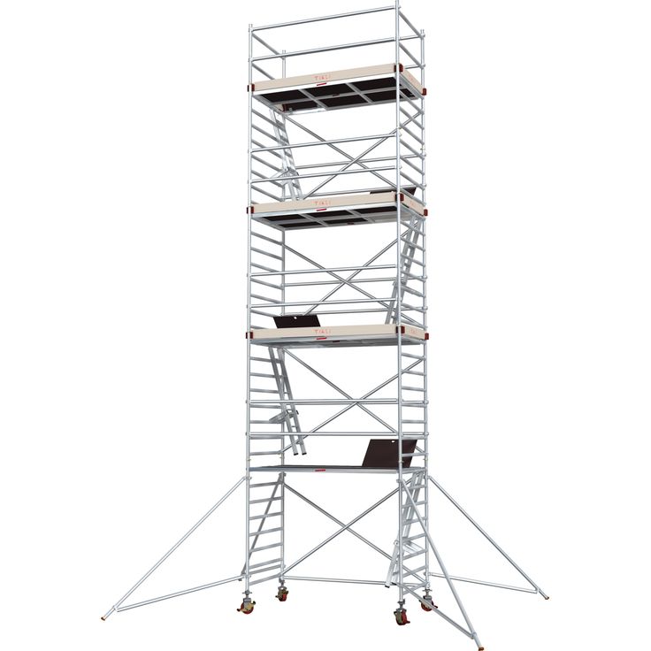 Alumiiniteline Tikli Jumbo 9900-8P, tasokorkeus 8.5m, 250x135cm