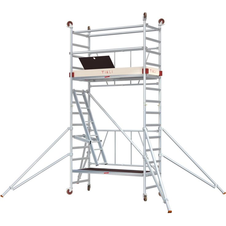 Asennusteline Tikli Jumbo178x2 setti, 178x74cm, tasokorkeus 2,5m