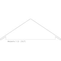 Harjakatto 1:1,5 (33,7°)