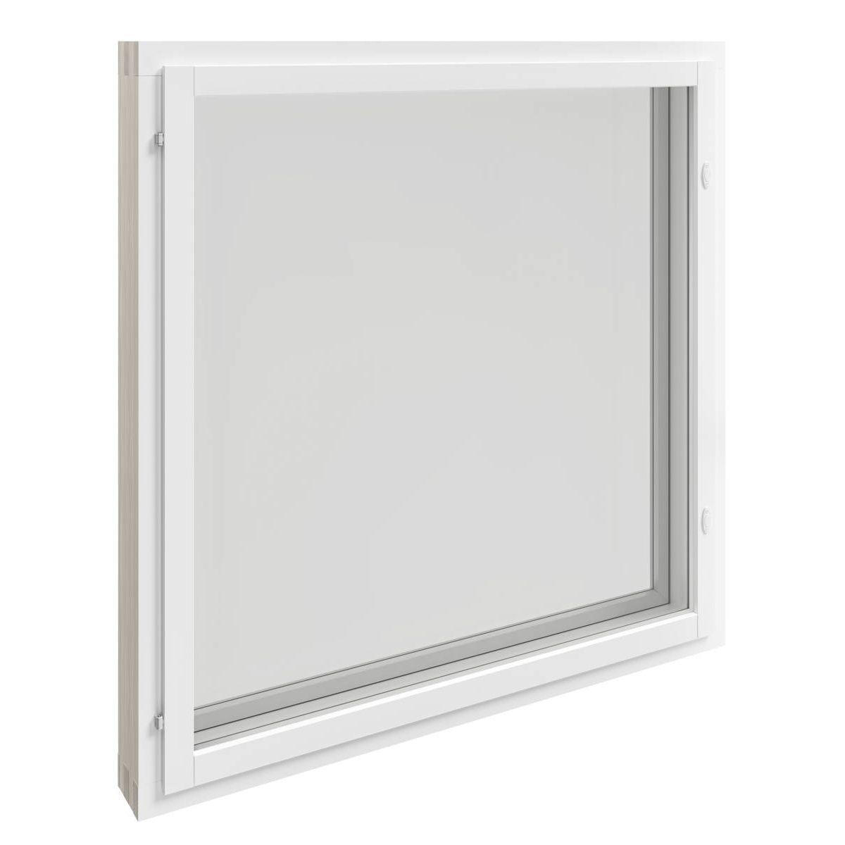 Ikkuna Aarni, puualumiini, 2+1, MSE, koko 12x12, karmisyvyys 130mm