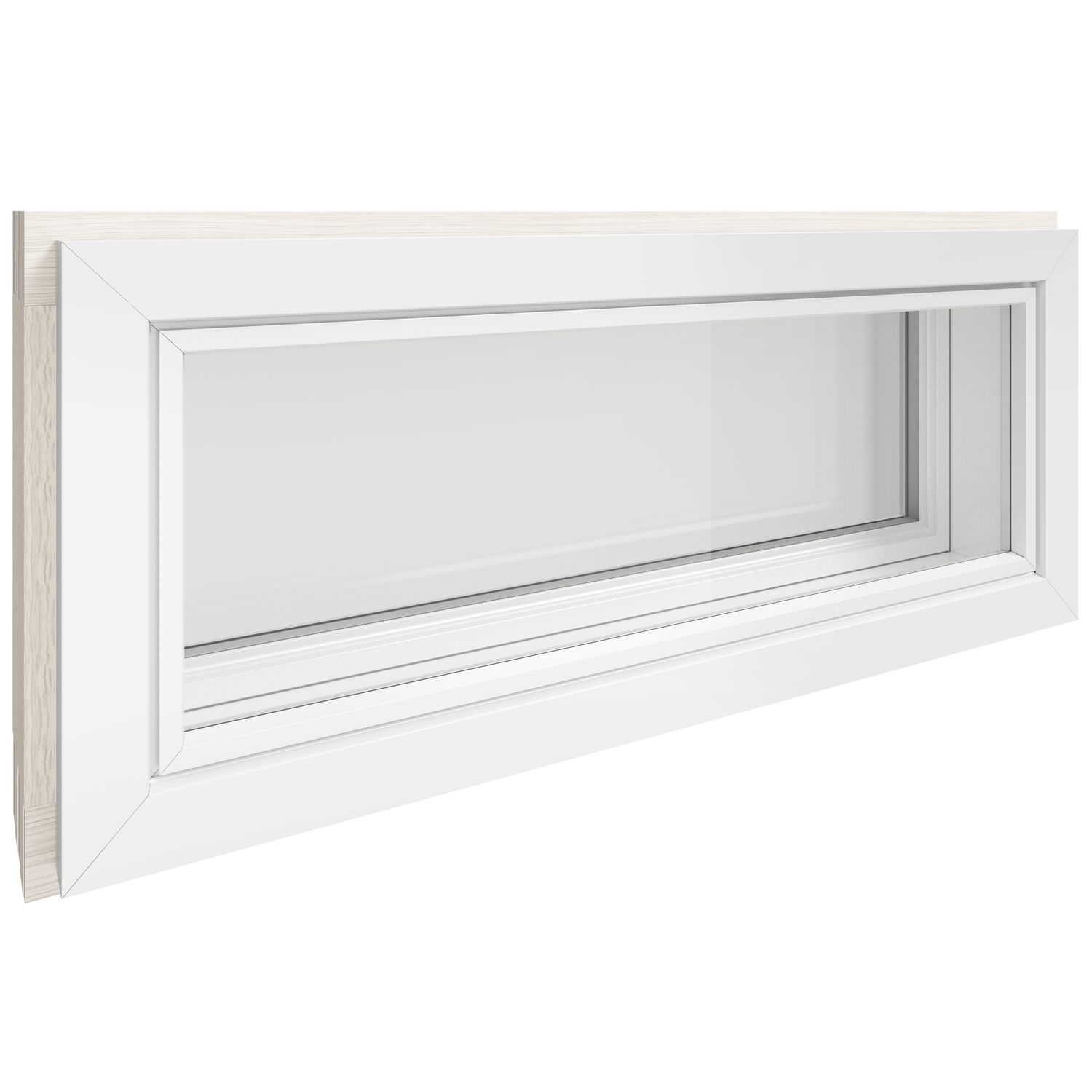 Ikkuna Aarni, puualumiini, 2+1, MSE, koko 12x4, karmisyvyys 130mm