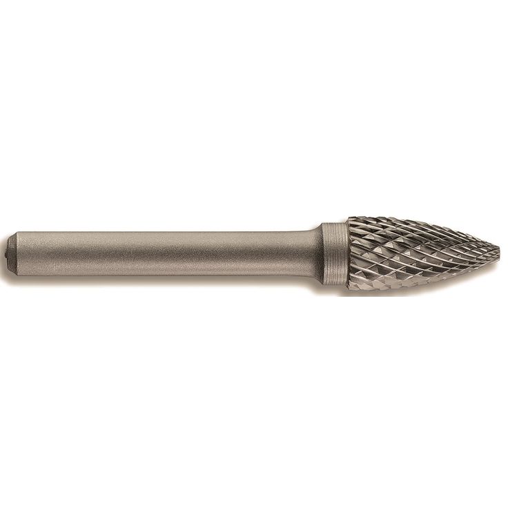 Kovametalliviila Tivoly T Line, 12mm, kaareva kärki