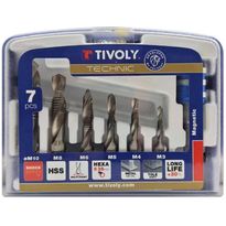 Kierretappisarja Tivoly, M3–M10, HSS, 7 kpl