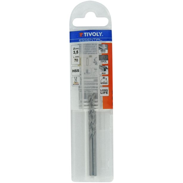 Metalliporanterä Tivoly T Line, HSS, 3, 5mm, 2 kpl, Ø3