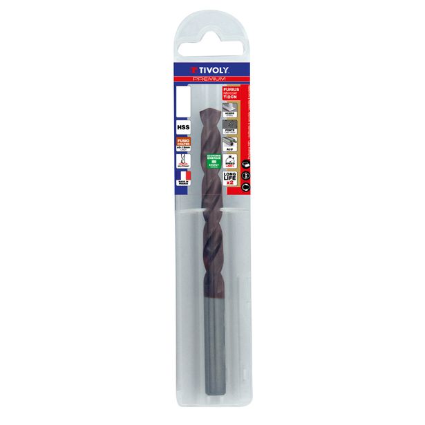 Metalliporanterä Tivoly Furius HSS Ti2CN Fusio, 4, 2mm, 2 kpl