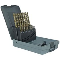 Metalliporanteräsarja Tivoly T Line, 1–10mm, 19 kpl, HSS-CO