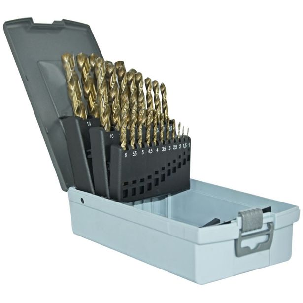 Metalliporanteräsarja Tivoly T Line, 1–13mm, 25 kpl, HSS-CO