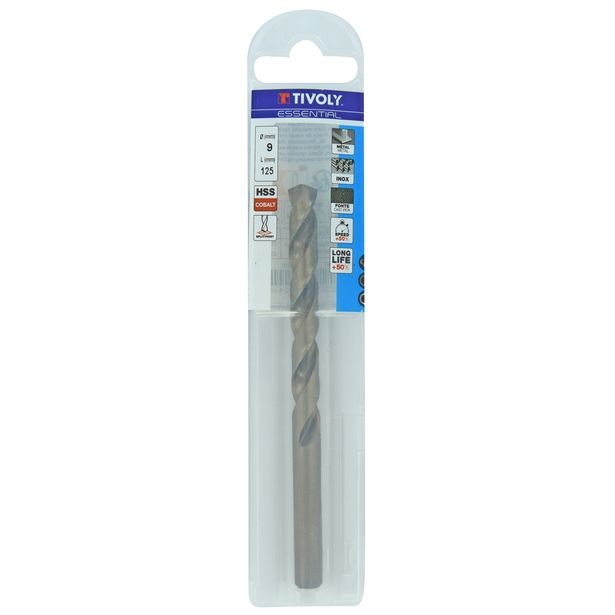 Metalliporanterä Tivoly T Line HSCOB, 9mm