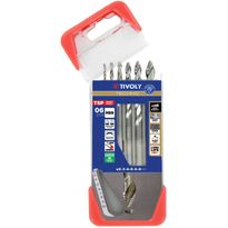 Metalliporanterä Tivoly Smart Point HSS, 2–8mm, 6 kpl