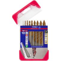 Metalliporanteräsarja Tivoly Smart Point Fusio, 1–10mm, 10 kpl