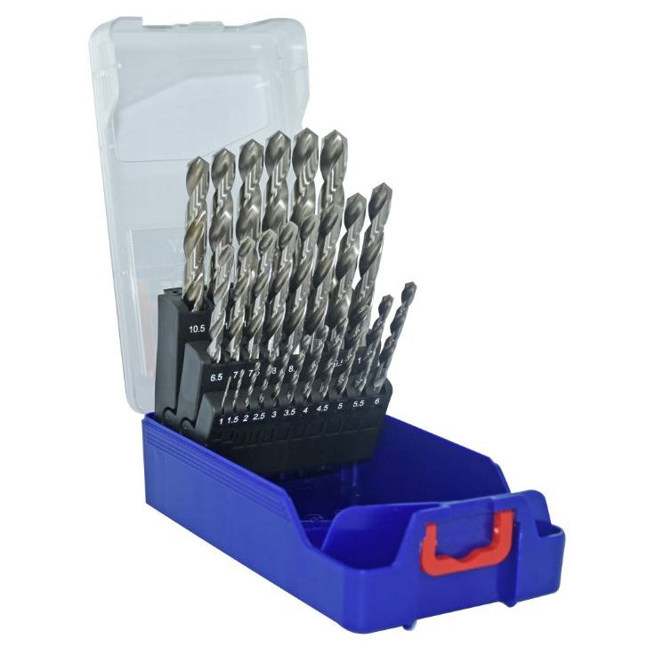 Metalliporanterä Tivoly, Ø1–13mm, HSS, 25 kpl