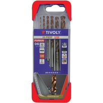 Metalliporanteräsarja Tivoly Furius Fusio HSS, 2–8mm, 6 kpl