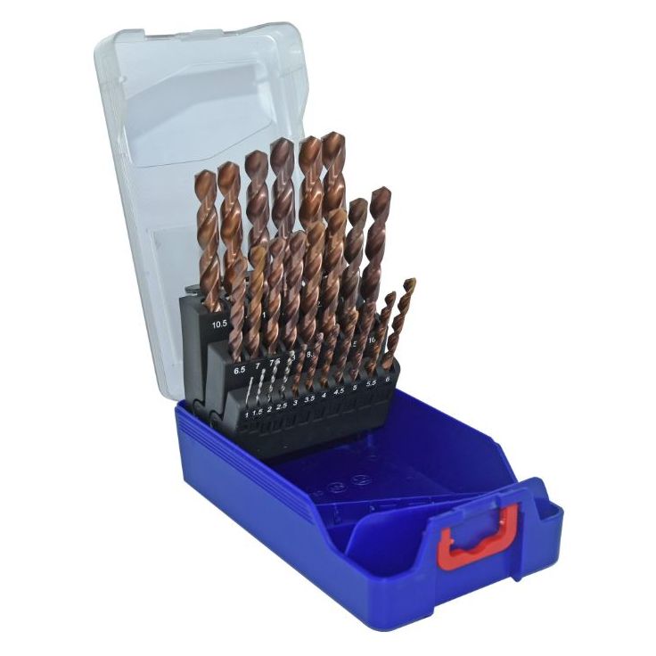 Metalliporanterä Tivoly Furius Fusio, 1–13mm, HSS-CO, 25 kpl