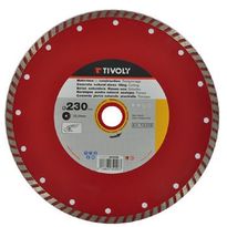 Timanttilaikka Tivoly Turbo 125 × 22,2mm