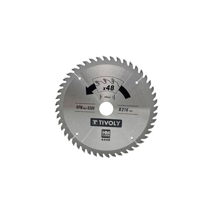 Pyörösahanterä Tivoly 160 × 20 × 2,45/1,5mm, 30 hammasta