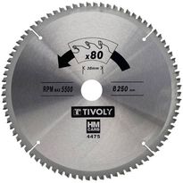 Pyörösahanterä Tivoly 254 × 30 × 3,0/2,0mm kovapuulle