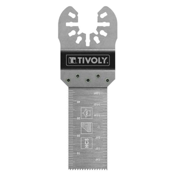 Monitoimityökalun terä Tivoly Hcs, 22x48mm