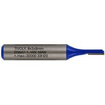 Suorajyrsin Tivoly, 3x8mm