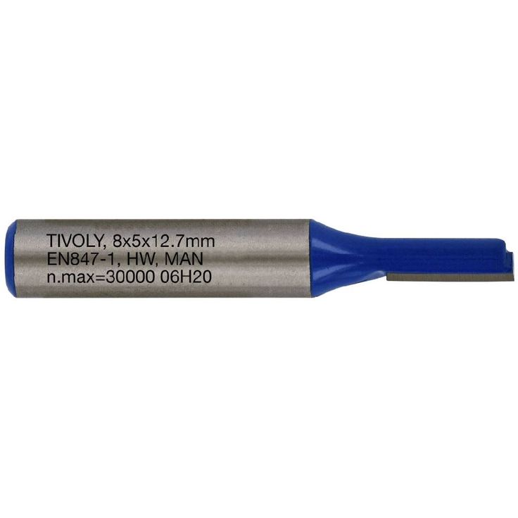Suorajyrsin Tivoly, 5x8mm