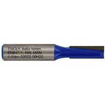 Suorajyrsin Tivoly, 8x8mm