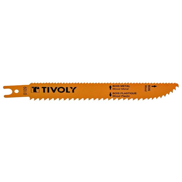 Puukkosahanterä Tivoly 150mm, 2 kpl