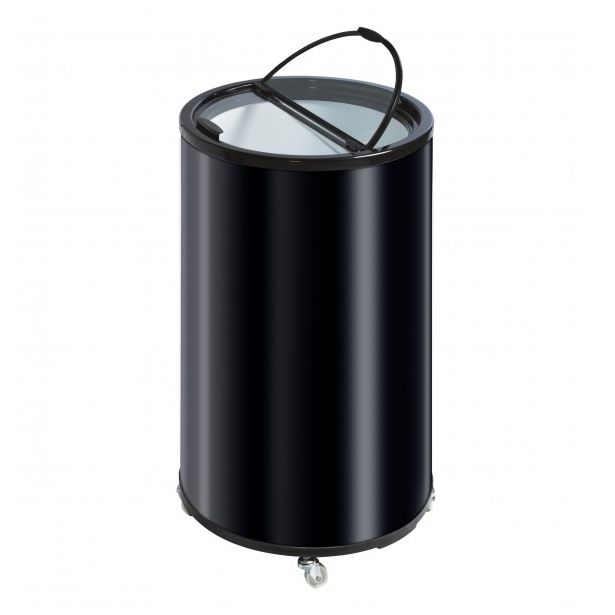 Tynnyrijääkaappi Scandomestic TK42BE ø45 cm black