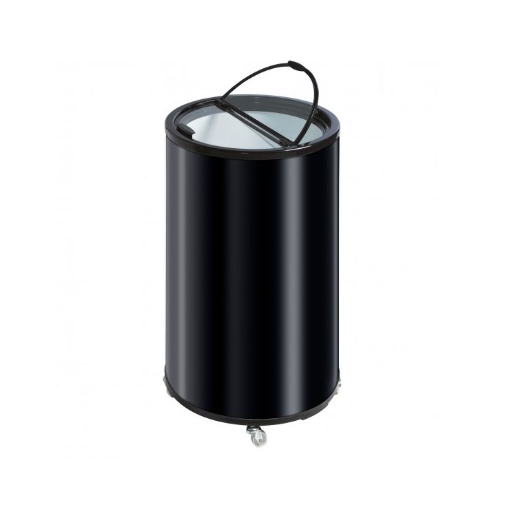 Tynnyrijääkaappi Scandomestic TK42BE ø45 cm black