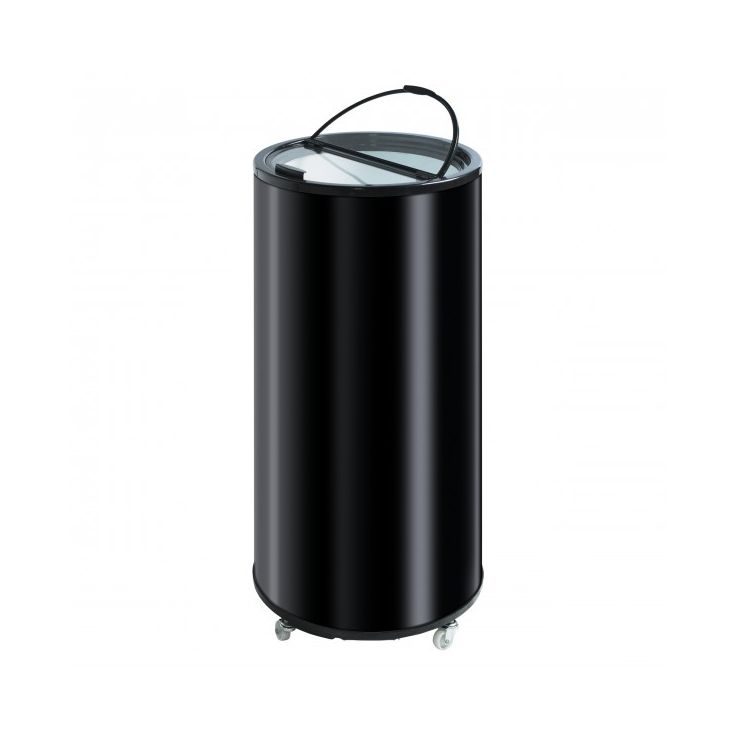 Tynnyrijääkaappi Scandomestic TK66BE ø45 cm black