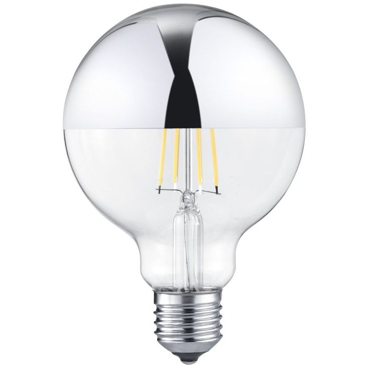 LED-lamppu Trio E27, filament, pääpeili, G95, 7W, 680lm, 2700K