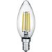 LED-lamppu Trio E14, filament, kynttiläkupu, 4W, 470lm, 2700K