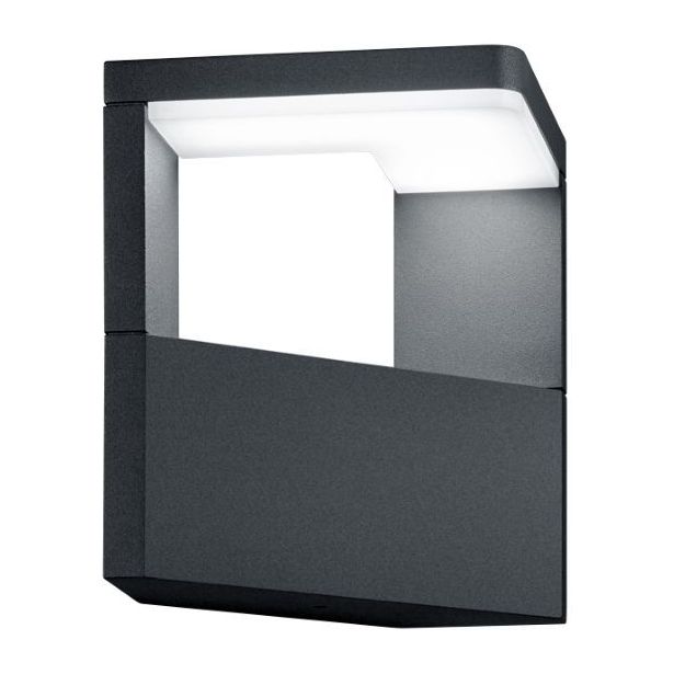 LED-seinävalaisin Trio Ganges 150x170 mm, antrasiitti
