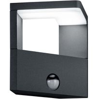 LED-seinävalaisin Trio Ganges 150x170 mm, antrasiitti liiketunnistin