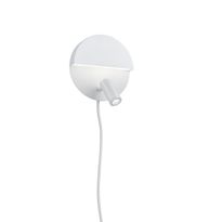 LED-seinävalaisin Trio Mario Ø160x105 mm mattavalkoinen