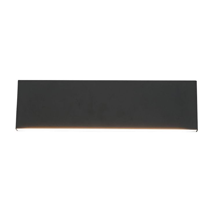 LED-seinävalaisin Trio Concha, 28cm, antrasiitti