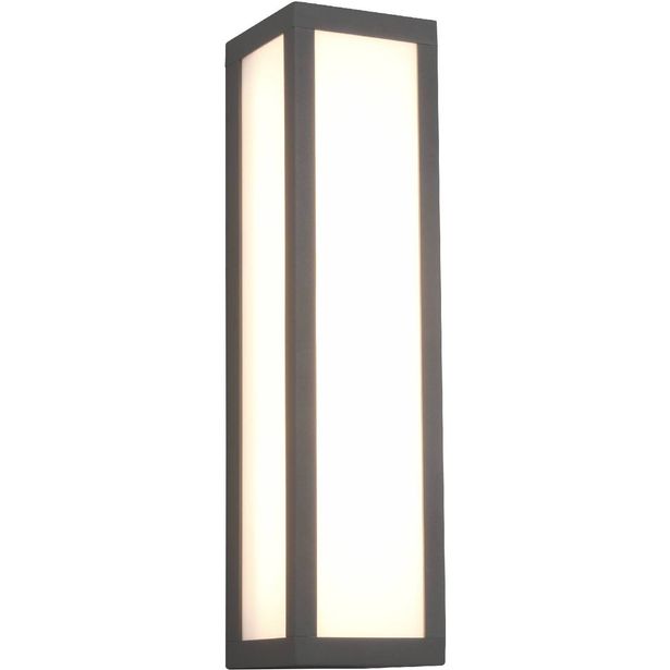 LED-seinävalaisin Trio Fuerte, antrasiitti