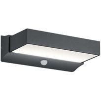 LED-seinävalaisin ulos Trio Cuando 70x232x135mm, antrasiitti liiketunnistin