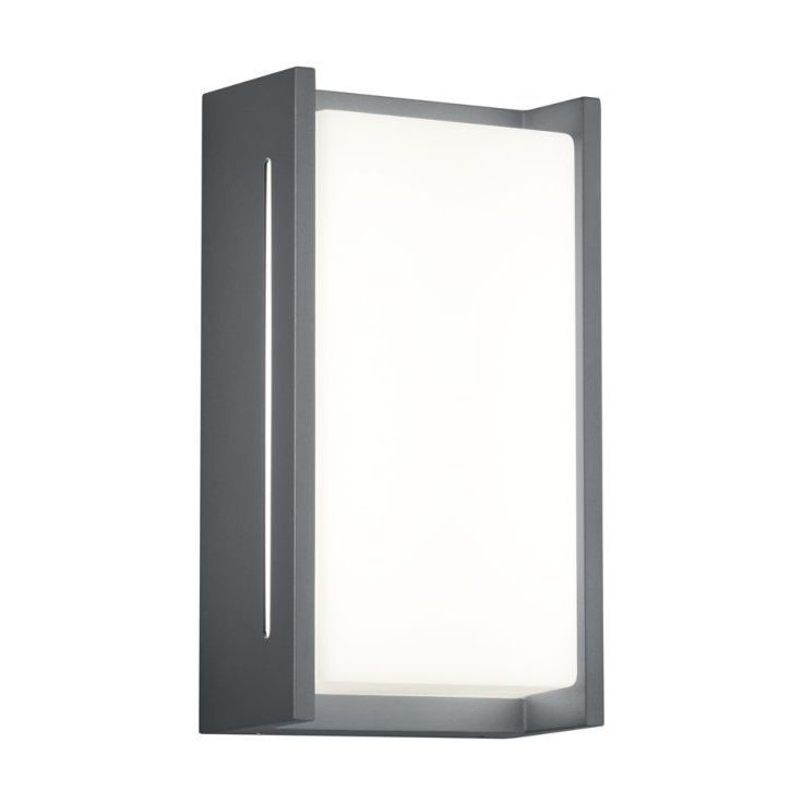LED-seinävalaisin Trio Indus 129x233 mm, antrasiitti IP54