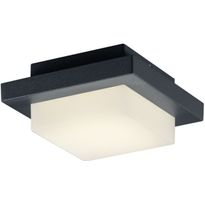 Katto/seinävalaisin Hondo, 3,5W LED, IP54, musta