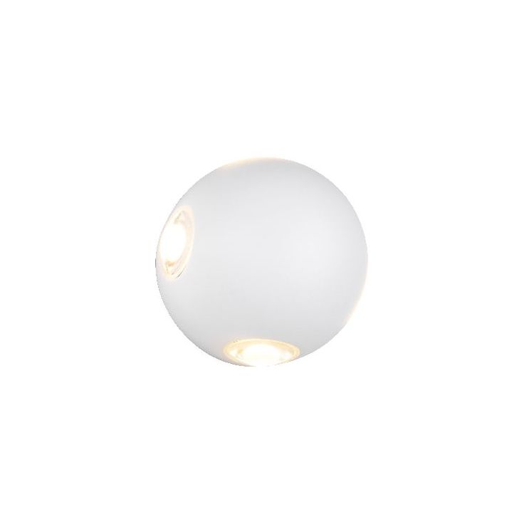LED-seinävalaisin Trio Avisio 4, mattavalkoinen, ylös/alas/sivuille