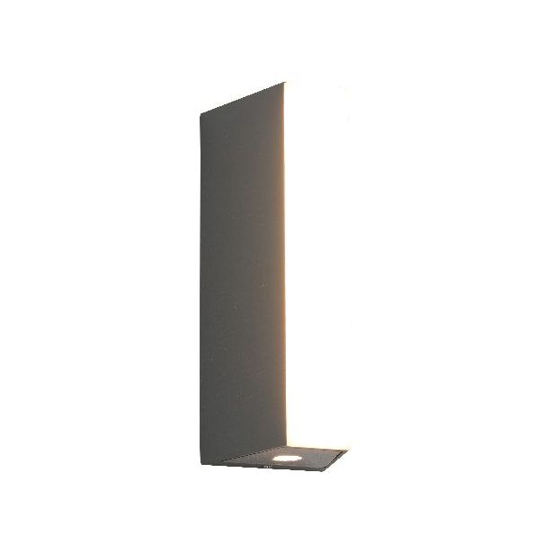 LED-seinävalaisin Trio Marne, 15.5cm, antrasiitti