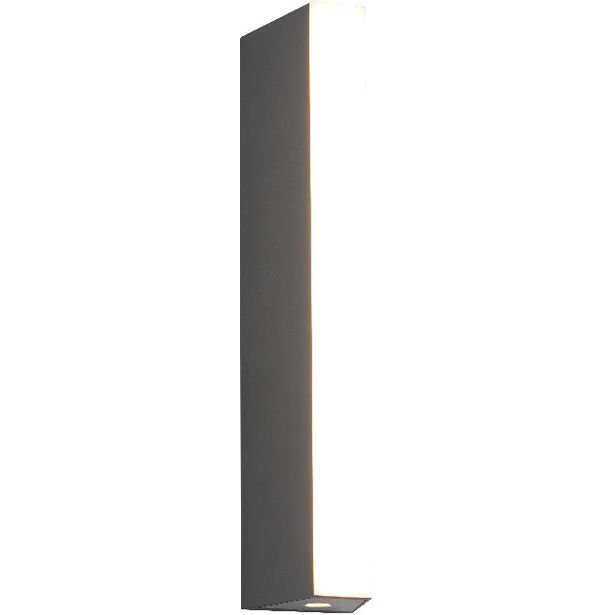 LED-seinävalaisin Trio Marne, 30cm, antrasiitti