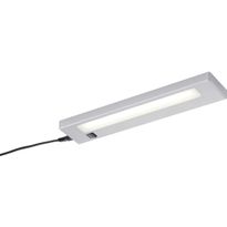 LED-työpistevalaisin 4W 350lm 3000K, 340x70x20mm, harmaa