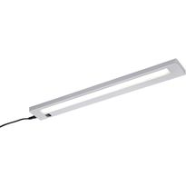 LED-työpistevalaisin 7W 700lm 3000K, 550x70x20mm, harmaa