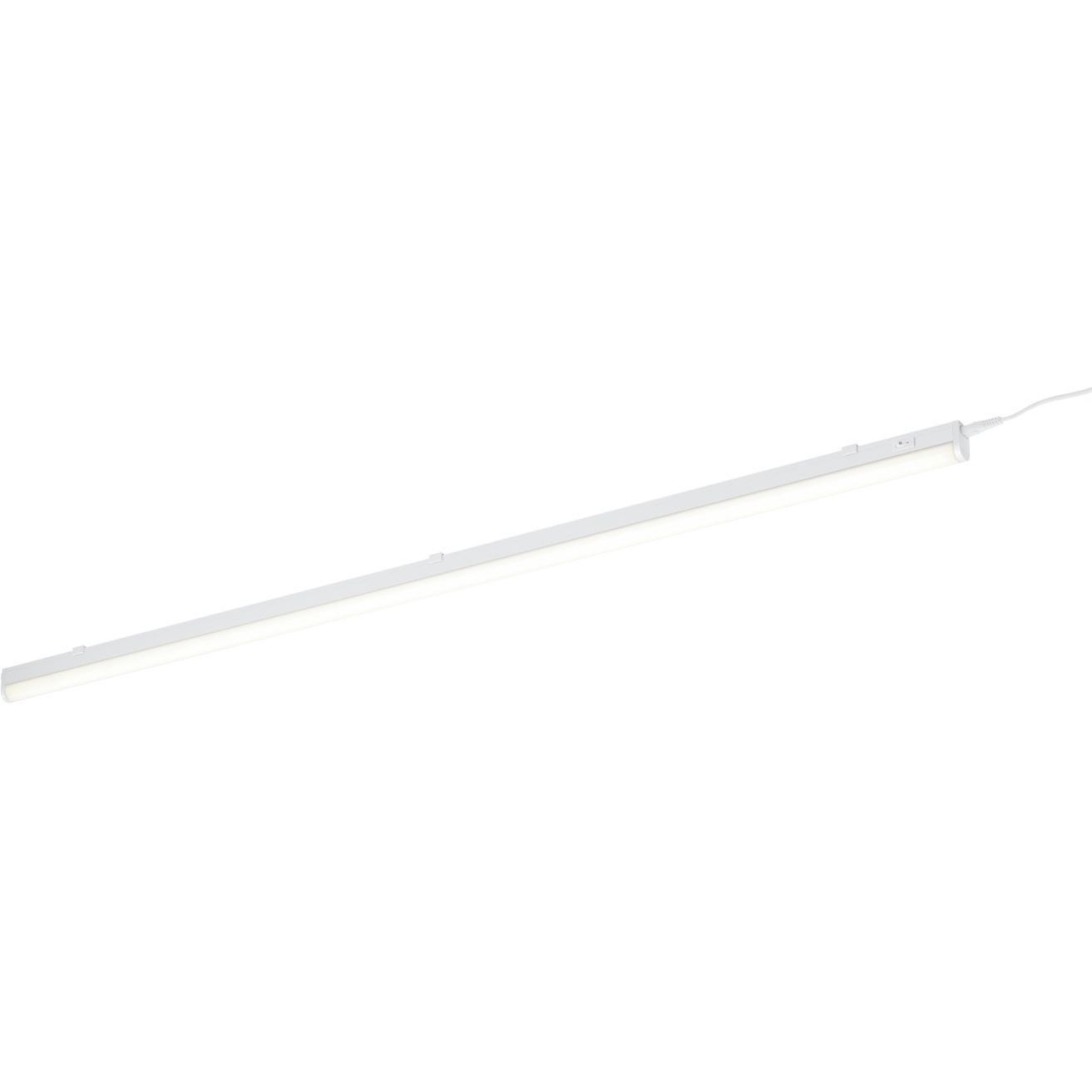 LED-työpistevalaisin 16.5W 1850lm 3000K, 1140x25x40mm, valkoinen