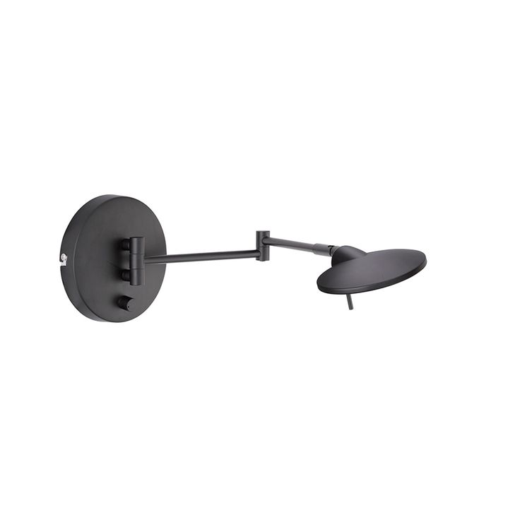 LED-seinävalaisin Trio Kazan Ø140x550 mm mattamusta