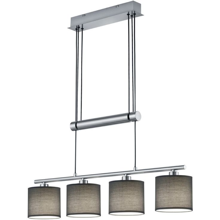 Riippuvalaisin Trio Garda, 770x1500x135 mm, harmaa