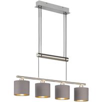 Riippuvalaisin Trio Garda, 1500x770x135mm, ruskeanharmaa