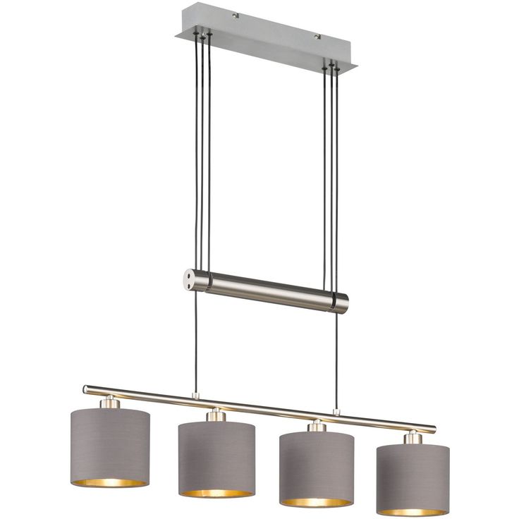 Riippuvalaisin Trio Garda, 1500x770x135mm, ruskeanharmaa