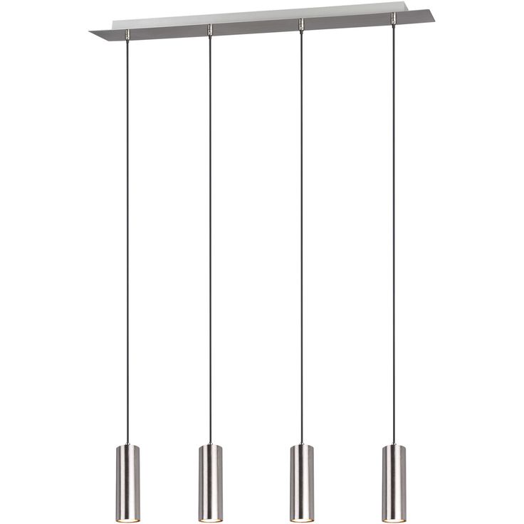 Riippuvalaisin Trio Marley, 1500x750x90mm, harjattu teräs