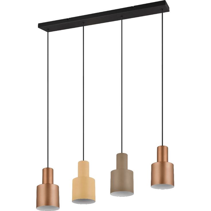 Riippuvalaisin Trio Aguda, 4-os, E27, monivärinen